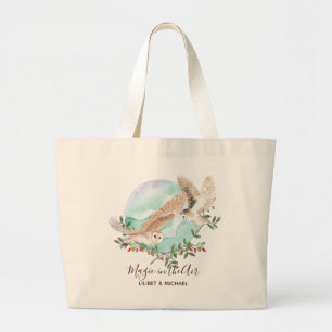 OWL GIFTS - Personalised Large Tote Bag