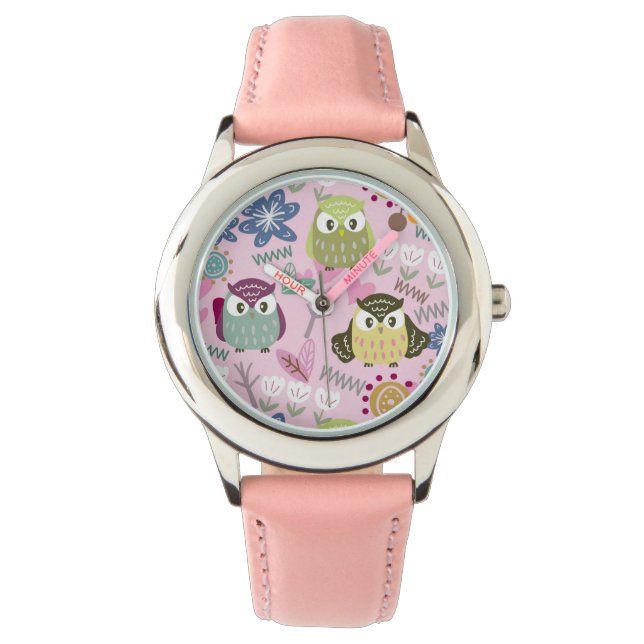 Owl Girl eWatch Watch (Front)