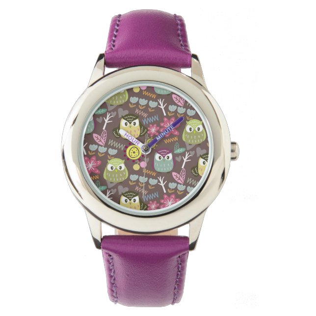 Owl Girl eWatch Watch (Front)