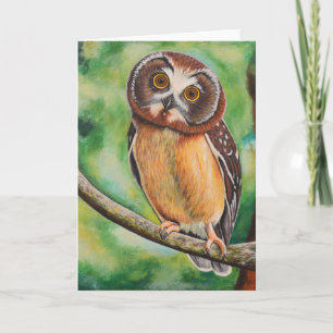 Owl Greeting Card