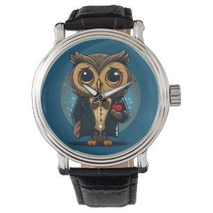 Owl Groom in Love: Perfect Valentine's Day Gift Watch