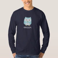 Owl Groom Newlywed Husband Cute New Spouse