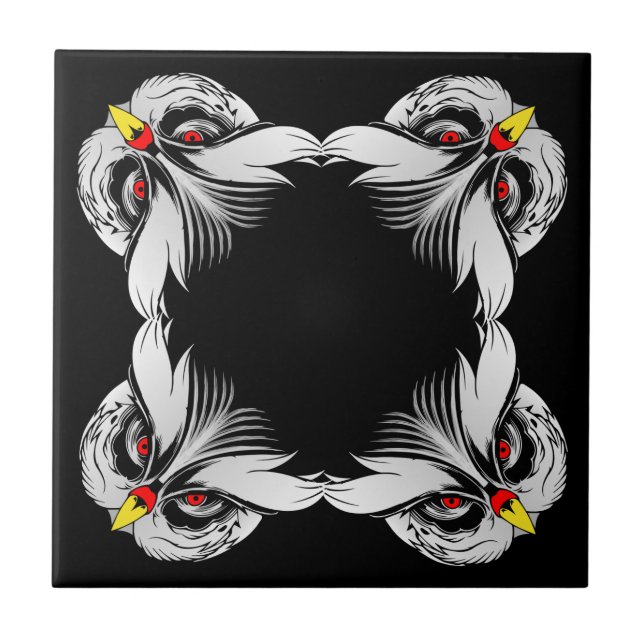 Owl head tile (Front)