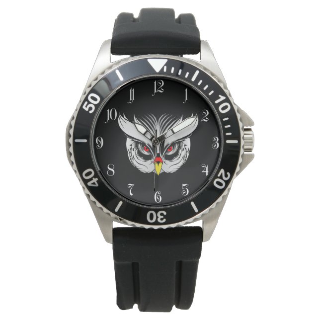 Owl head watch (Front)