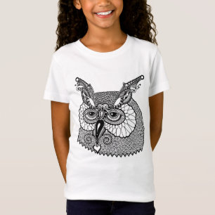 Owl Head Zendoodle T-Shirt