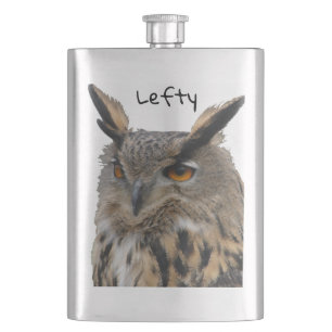 Owl Hip Flask