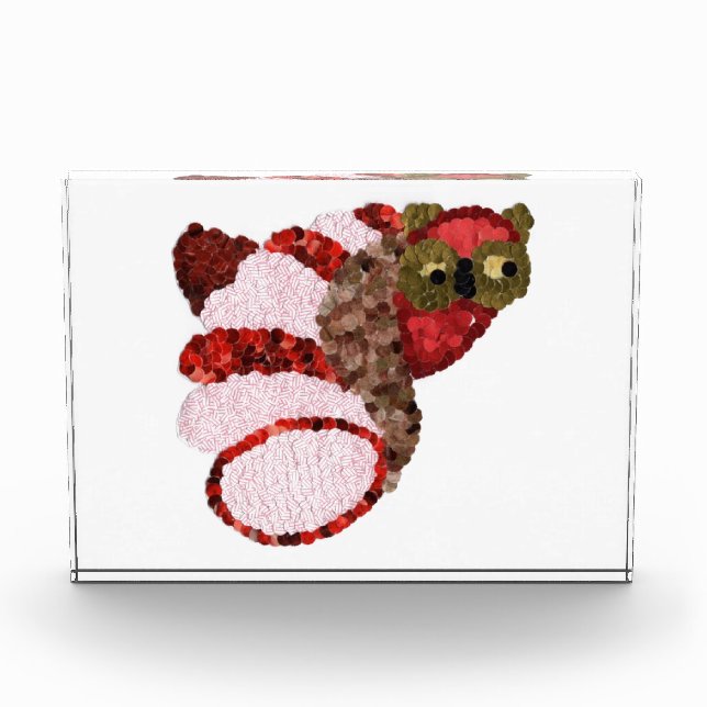 Owl Horizontal Photo Block (Front)