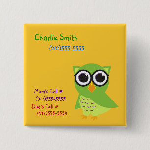 Owl Identification Button