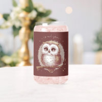 Owl Illustration Cute Whimsical Cottagecore