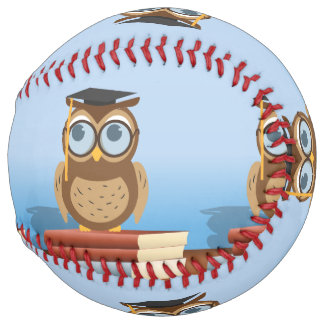 Owl illustration softball