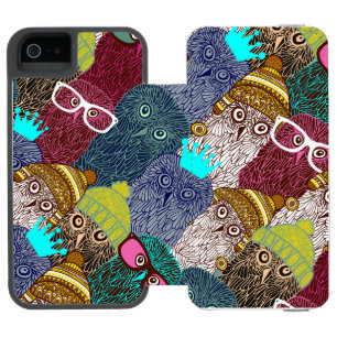 Owl in crown incipio watson™ iPhone 5 wallet case