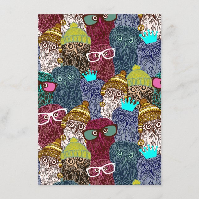 Owl in crown menu (Front)