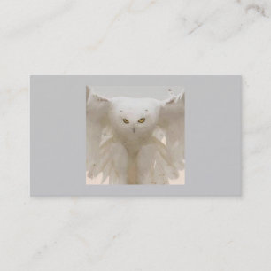 OWL IN FLIGHT BUSINESS CARDS
