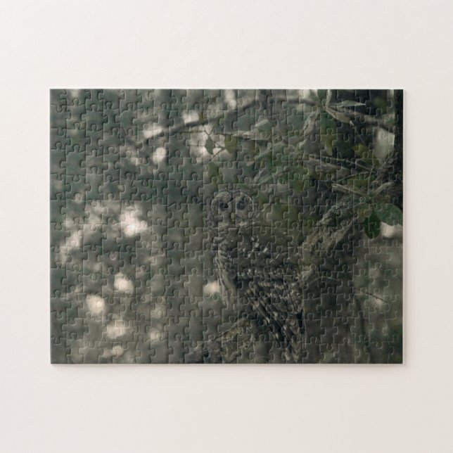 Owl in the Forest Jigsaw Puzzle (Horizontal)