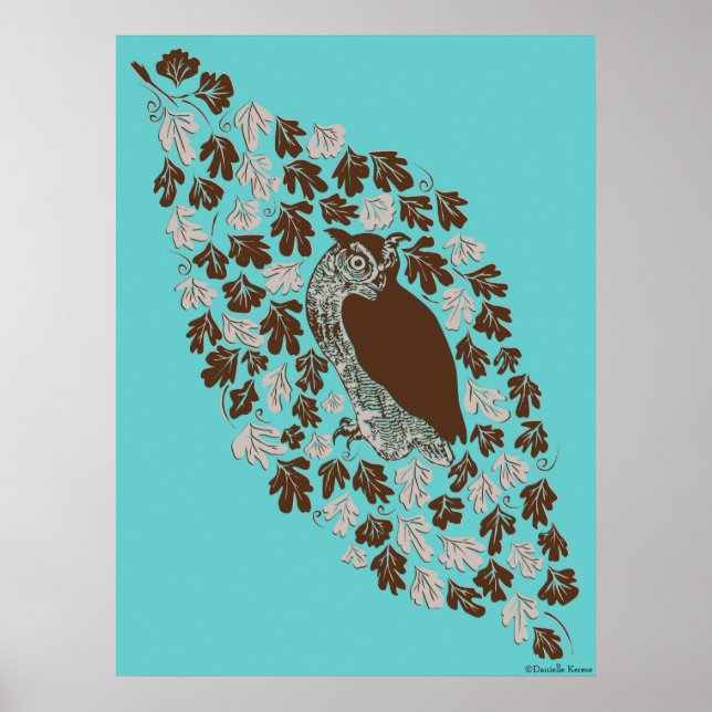 Owl in the Oak Poster (Front)