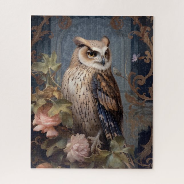 Owl Jigsaw Puzzle (Vertical)