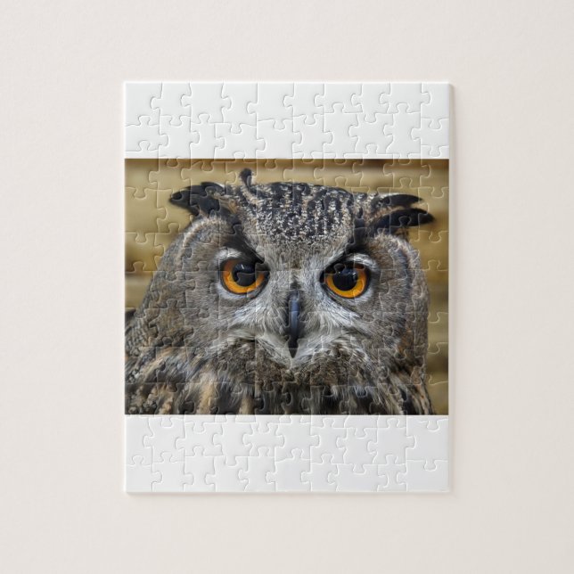 Owl Jigsaw Puzzle (Vertical)
