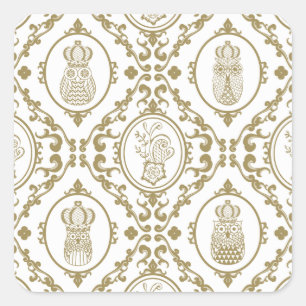 Owl Kingdom Square Sticker