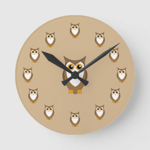 Owl Kitchen Wall Clock Owl Lovers