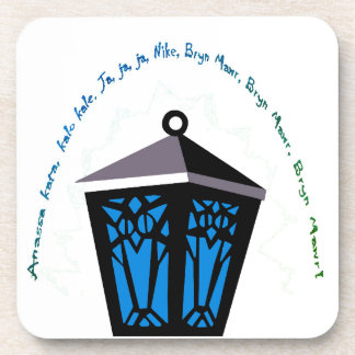 Owl Lantern Coaster - Light Blue