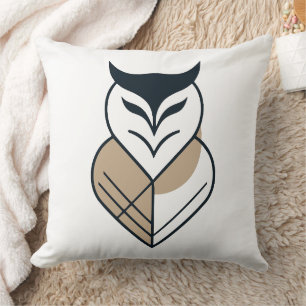 OWL logo geometric design Cushion