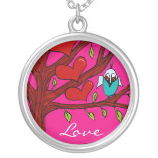 Owl Love Bird Necklace