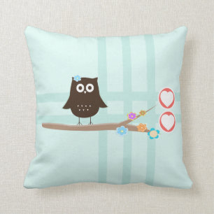 Owl Love {pillow} Cushion