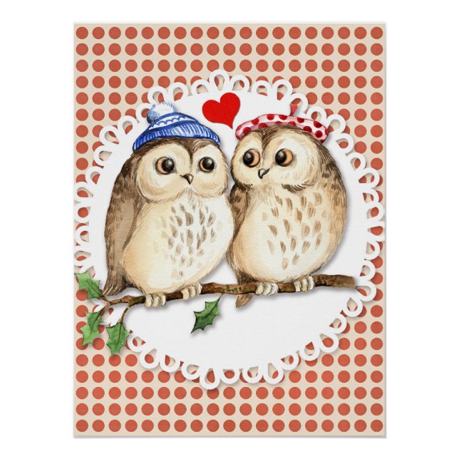 Owl Love Poster (Front)