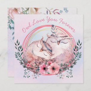 Owl Love You Forever Holiday Card