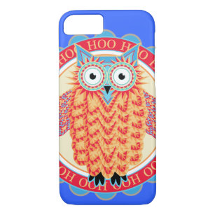 Owl Lover's Cute Colourful Night Owl Case-Mate iPhone Case