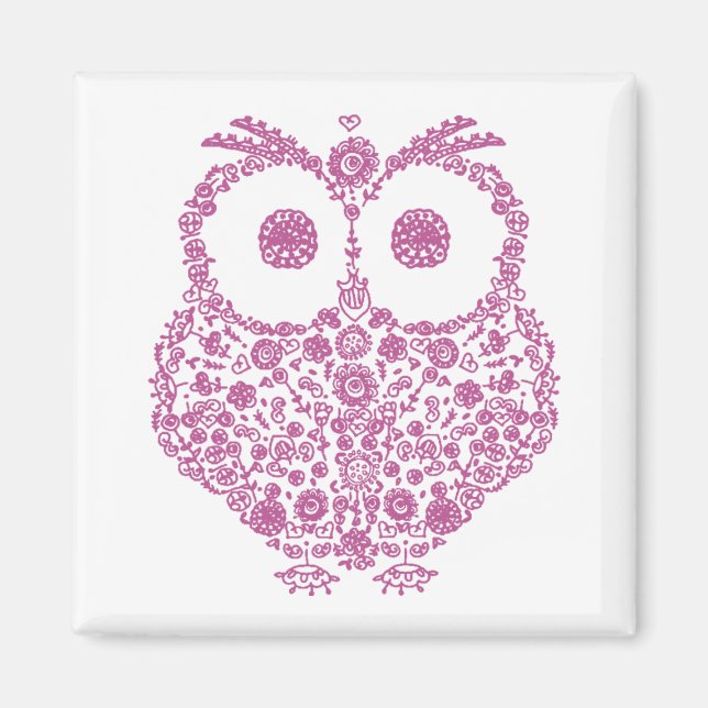 Owl LOVERS GIFT MAGNET (Front)