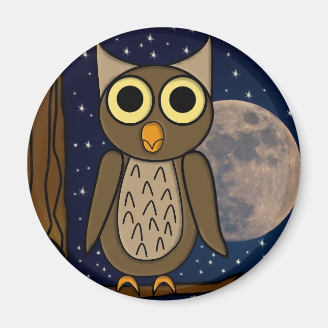owl magnet (Front)