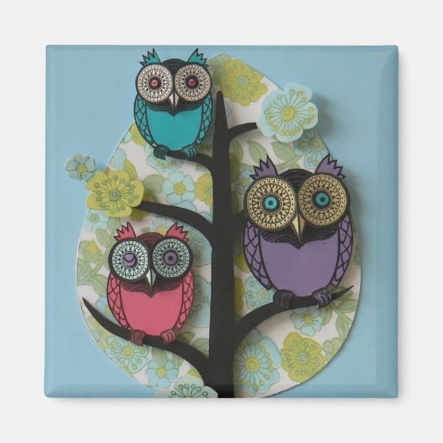 owl magnet (Front)
