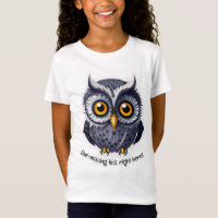 Owl-mazing kid, right here! v2| Girl's T-Shirt