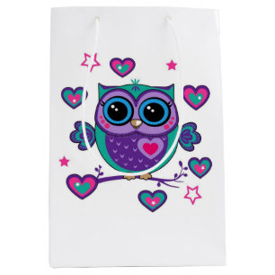Owl Medium Gift Bag