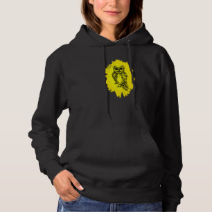 Owl Motif Bird Of Prey Beak Claws Animal Birds Owl Hoodie