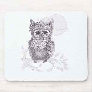 Owl Mouse Mat