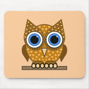 owl mouse mat