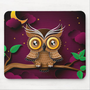Owl Mouse Mat