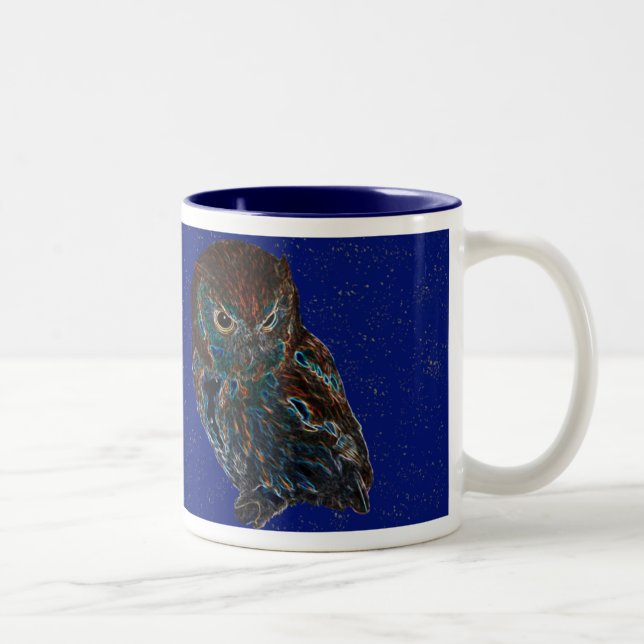 Owl Mug Starry Night (Right)