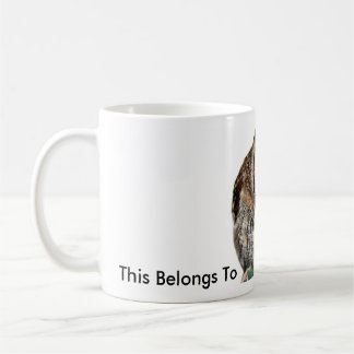 Owl Mug with 'This Belongs To The Wise One' text