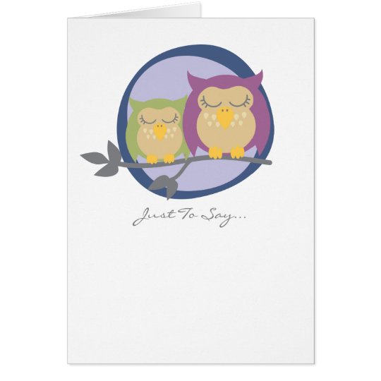 Owl Note Cards