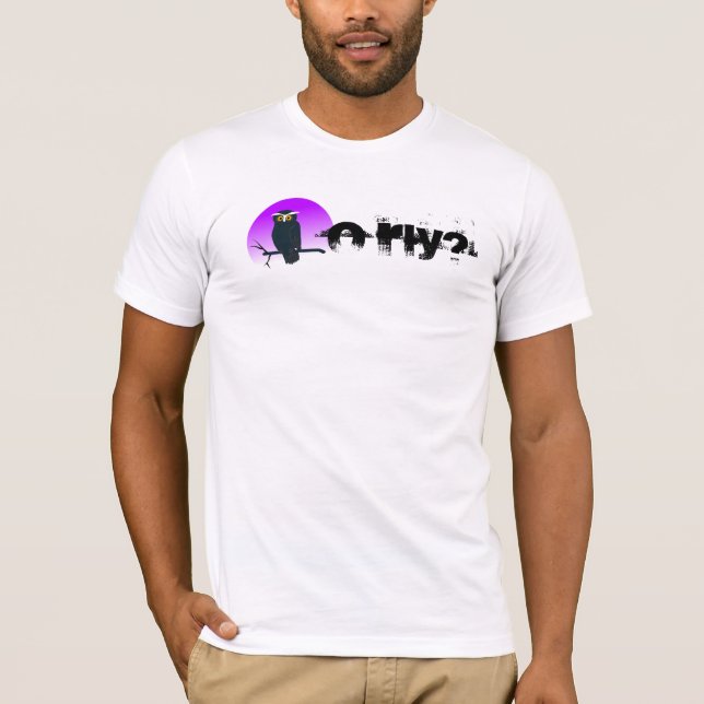 Owl O RLY? T-Shirt (Front)