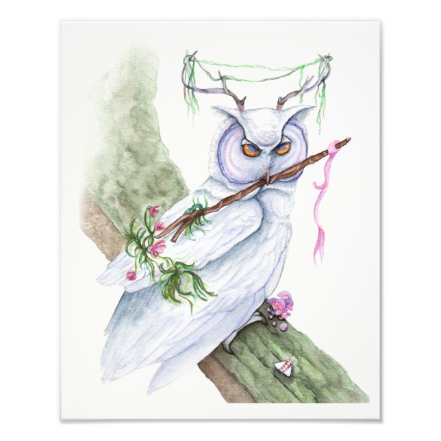 Owl of Myth Photo Print (Front)