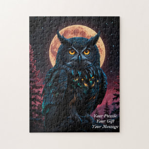Owl of Wisdom Jigsaw Puzzle