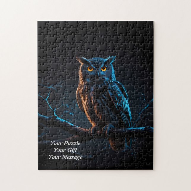 Owl of Wisdom Jigsaw Puzzle (Vertical)