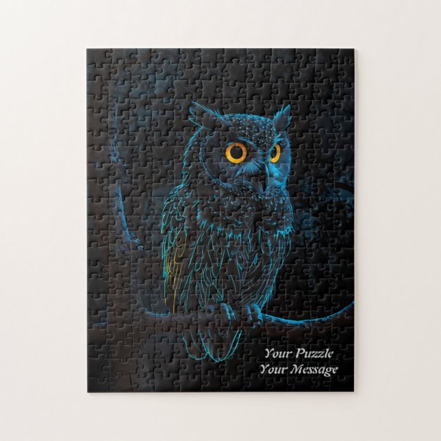 Owl of Wisdom Jigsaw Puzzle (Vertical)
