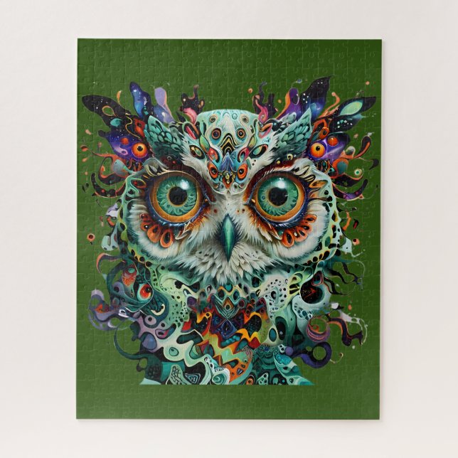 Owl of Wisdom Jigsaw Puzzle (Vertical)