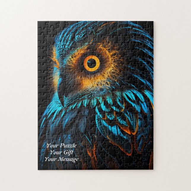 Owl of Wisdom Jigsaw Puzzle (Vertical)