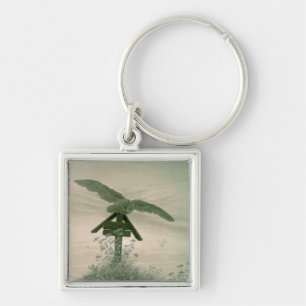 Owl on a Grave, 1836-7 Key Ring